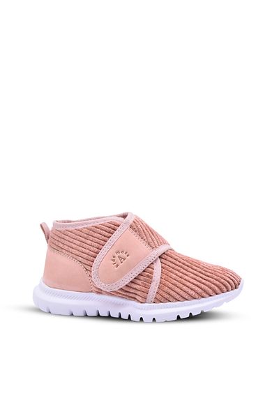 kids A more Miam Girl's Fitil Velvet Powder Color Home and Nursery Shoes