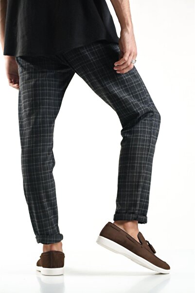 Mubiano Естествена кожа 22107-K Нубък кафяв тънък подмет с ресни Мъжки мокасини и ежедневни обувки