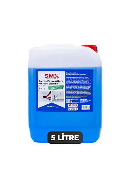 SMX Banyo Temizleyici / Fayans Temizleyici / Derz Temizleyici (5 Lt)