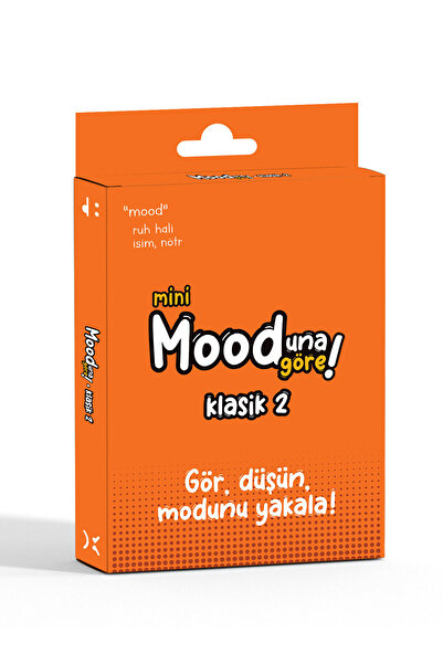 Zigzag Mooduna Göre Mini - Klasik 2 | Arkadaş & Aile İçin Kutu Oyunu | Kart Oyunu