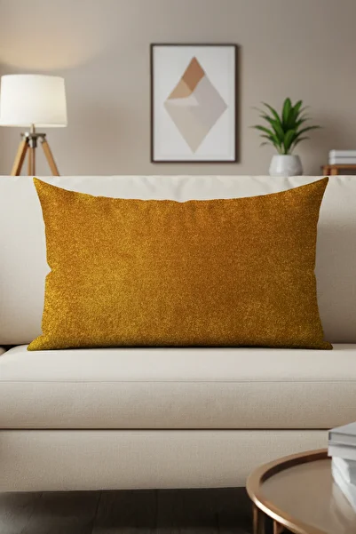 Sezyon Juno 40×60 Mustard Throw Pillow Cover