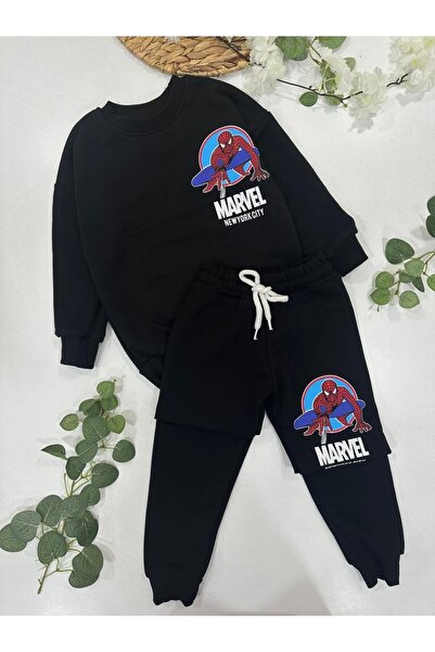 chibuumbabykids SET DE PANTALONI DE TRANSPORTAT CU STAMPĂ SPIDERMAN BOY