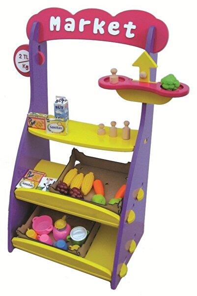 Edutoys Manav-market Seti (ahşap)