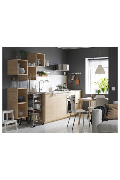 IKEA BEKVAM BASAMAKLI MUTFAK TABURE MERDİVEN BEYAZ