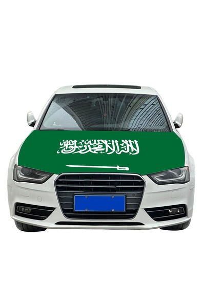 Toybox علم السيارة، علم اليوم الوطني على السيارة، سهل التركيب، قماش مطاطي لتغطية غطاء محرك السيارة