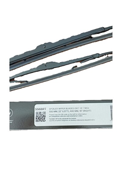Silbak FORD FİESTA 2002-/FUSİON 2002- ÖN SİLECEK SÜPÜRGE TAKIMI TELLİ TİP (SOL 550MM-SAĞ 400MM)-2S6J S17528