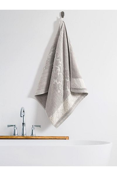Karna Home Cotton Single Towel Jacquard Carnation Premium Sıbell 70X140Cm