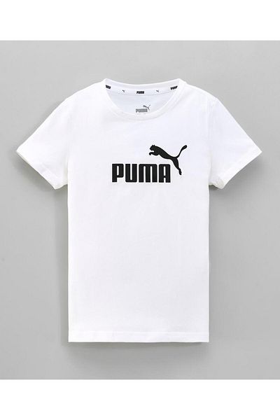 Puma Logo Tee and Shorts Set - White