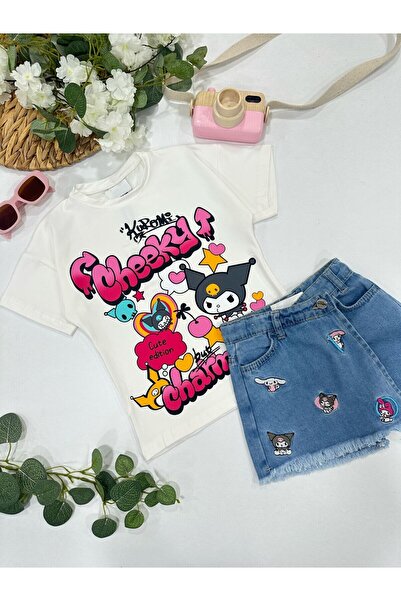 ChibuumKids GIRL'S SHORTS SET