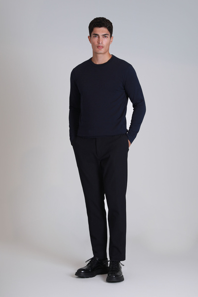 Lufian Joseph Smart Men's Chino Pants Slim Fit Navy