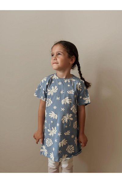 Cigit Μπλουζάκι Tunic 4-12 ετών Μπλε