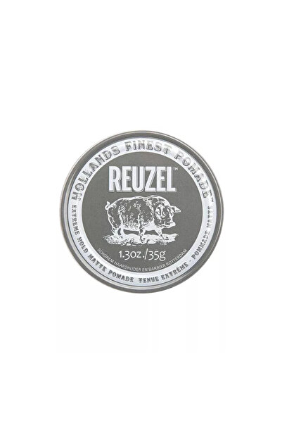 Reuzel Extreme Hold Matte Pomade Ekstra Güçlü Tutucu Mat Krem Wax 35 gr