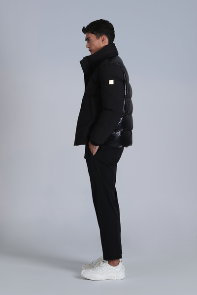 Lufian Andor Goose Feather Men's Coat Black
