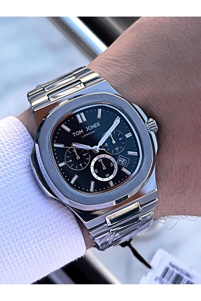 Tom Jones 24 Ay Garantili Çelik Kordon Renk Atma Yapmaz 3 Atm Su Gecırmezl