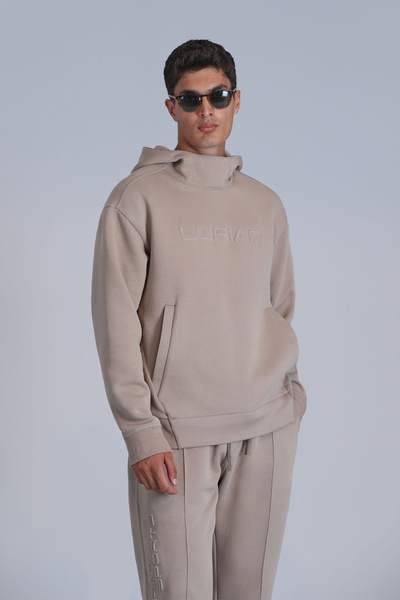 Lufian Robust Men's Sweatshirt Beige