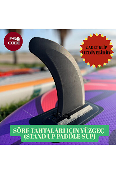 psa code Sörf Tahtaları için Yüzgeç (Stand Up Paddle SUP) iki adet klips hedi...