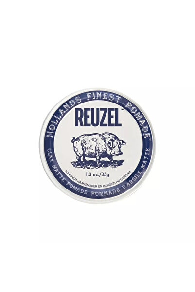 Reuzel Clay Matte Pomada Orta Tutucu Mat Kil Wax 35 gr
