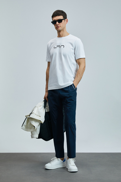 Lufian Ανδρικό Φούτερ Fırst Navy Blue