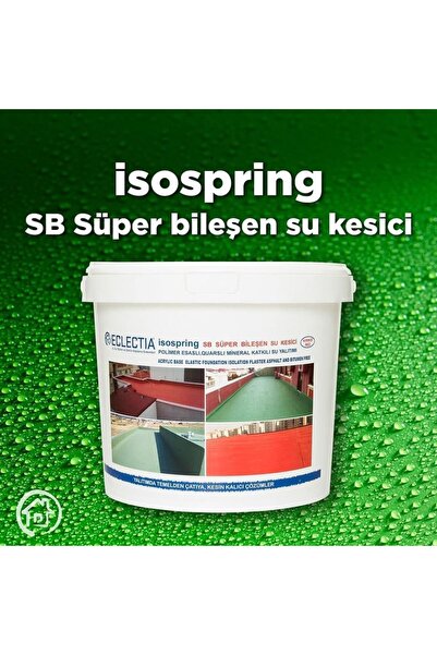 Isospring Süper Bileşen Su Kesici, 5 Kg - Yeşil