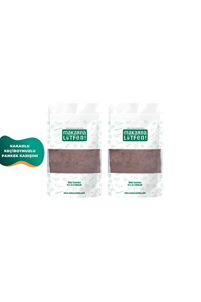Makarna Lütfen Avantajlı 2 Li Kakaolu Keçiboynuzlu Pankek Karışımı (2x235 g)