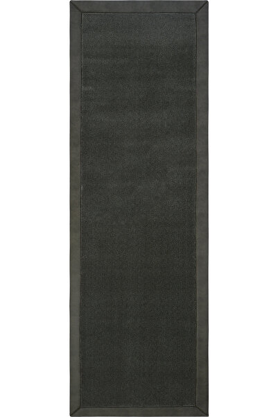 Cool Halı Monet Düz Renk Antrasit Halı Parlak Görünümlü Modern Sık Dokuma Kal...