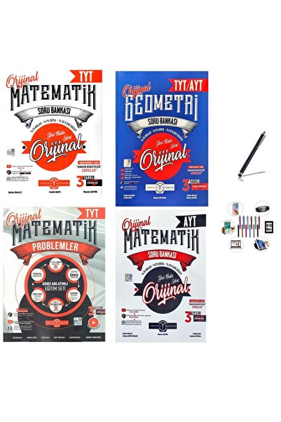 Orjinal Fulleten Matematik Soru Bankası Seti Güncel 4 Kitap 2025