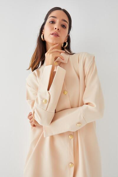 MARKALİSTE Kayla Crepe Set Beige