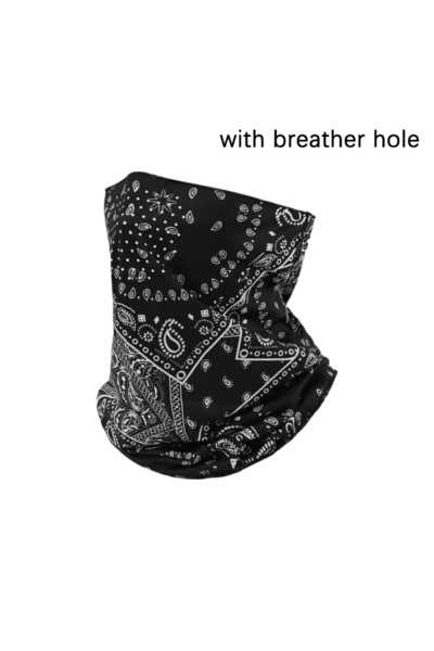 Choice Black Fashion Breathable Sunscreen Mask For Men Women Summer Face Neck...