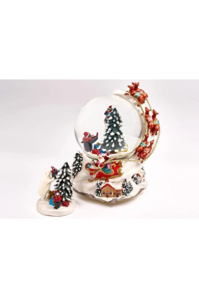 MAGNETDEPO Sedefli El Boyaması, Müzikli Ve Kendinden Üflemeli,uçan Geyikler, ...