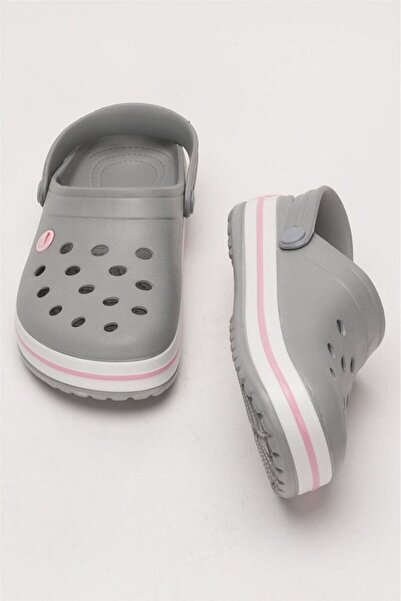 GoodSport Unisex Confort Medical Nurse Sabo Slippers Gray