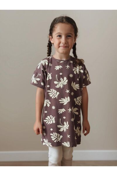 Cigit Μπλουζάκι Tunic 4-12 ετών Plum