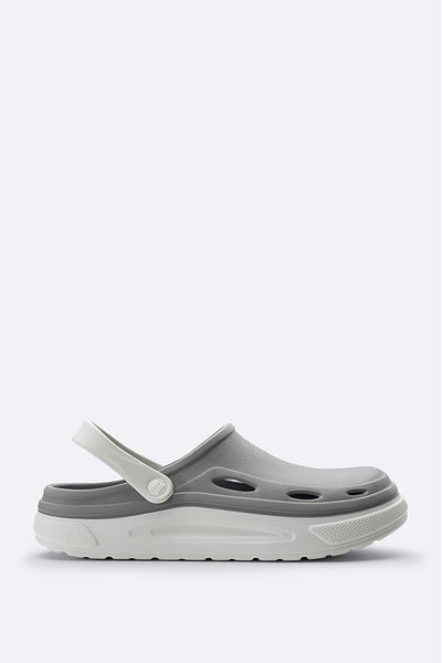 Avva Men's Grey-white Lightweight Comfortable Strap Eva Slippers A31y8316