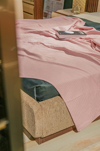 Sofline 100% Cotton Single Summer Knitted Pique, Bedspread, Anti-Sweat Fabric (160X240Cm)