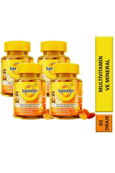 Supradyn Kids 60 Tablet 4 Adet