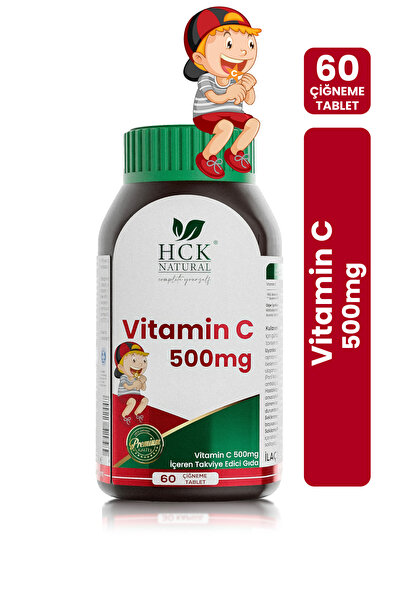 Vitamin C 500 Mg 60 Çiğneme Tableti