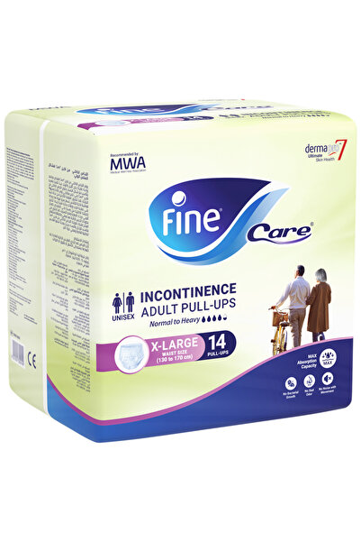Fine Care حفاضات للكبار فاين كير ، مقاس كبير جدا، 14 قطعة