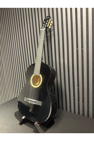 müzikhane Siyah Klasik Gitar 4/4 Tamboy ılıf Pena Hediyeli