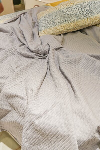 Sofline 100% Cotton Single Summer Knitted Pique, Bedspread, Anti-Sweat Fabric (160X240Cm)