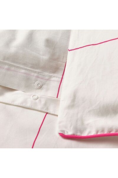 IKEA BREDVECKLARE tek kişilik nevresim seti, 150x200/50x60 cm