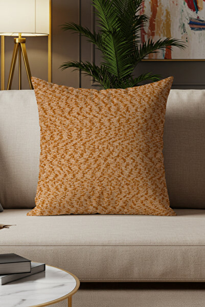 Sezyon Husă de pernă cu model Auren 50x50 portocaliu