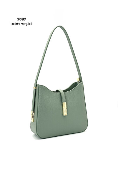 VICTORIA SHINE ASANSÖRLÜ ÖN KİLİTLİ ÇANTA 3087 MİNT YEŞİLİ