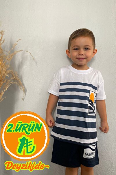 Deyzikids Printed T-Shirt Children's Girls and Boys Tracksuit Set Cute and Cool Casual T-Shirt and Bottom Top 4-10 Years