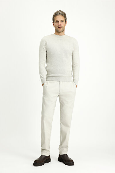 Kiğılı Regular Fit Likralı Kanvas / Chino Pantolon