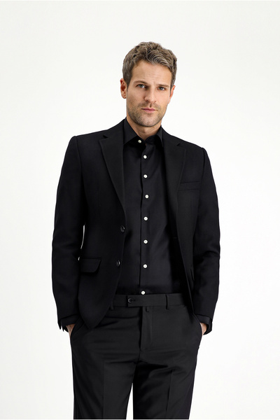 Kiğılı Slim Fit Slim Fit Patterned Classic Jacket