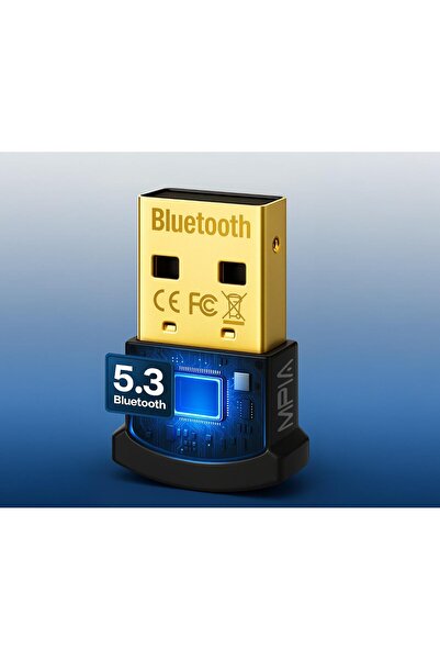 MPIA Bluetooth 5.3 Usb Dongle - Kablosuz Adaptör, Pc & Laptop Için Bluetooth Alıcı