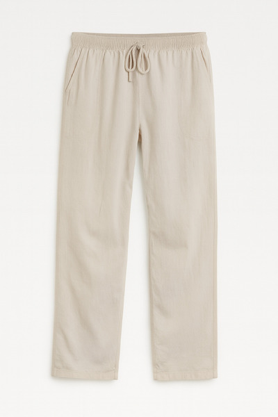 Redline Ανδρικό παντελόνι Defy Comfortable Fit Linen Look