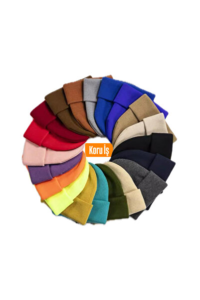 KORU İŞ SAFETY Yünlü Kışlık Fitilli Bere (Kadın/Erkek)
