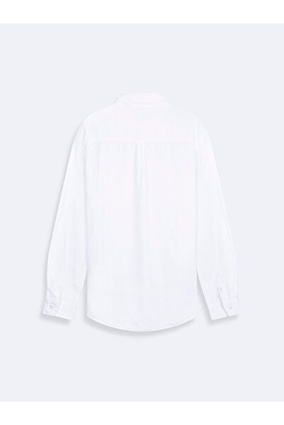 Ltb Basıc Uzun Kol Beyaz Gömlek