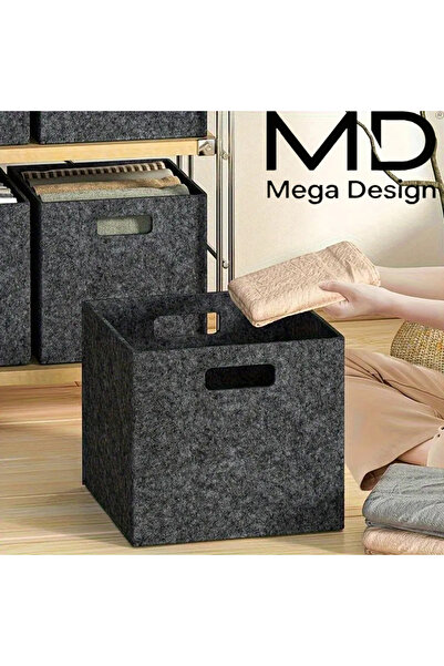 MEGADSING منظم خزانة من الصوف السميك من ميجا ديزاين مقاس 30 × 30 × 30 سم