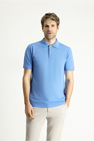 Kiğılı Βαμβακερό μπλουζάκι με κανονική εφαρμογή με γιακά πόλο